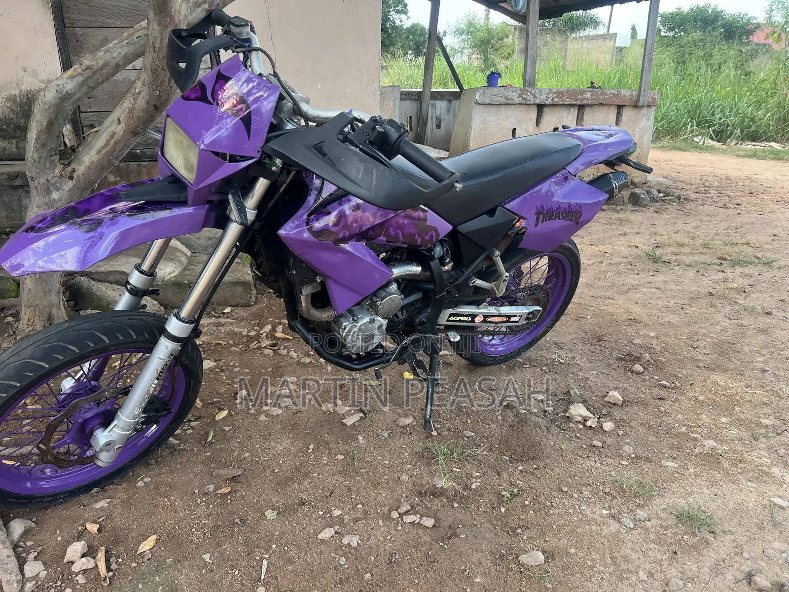 Motorcycle 2018 Purple