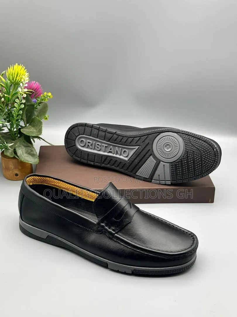 Authentic Men Leather Loafers