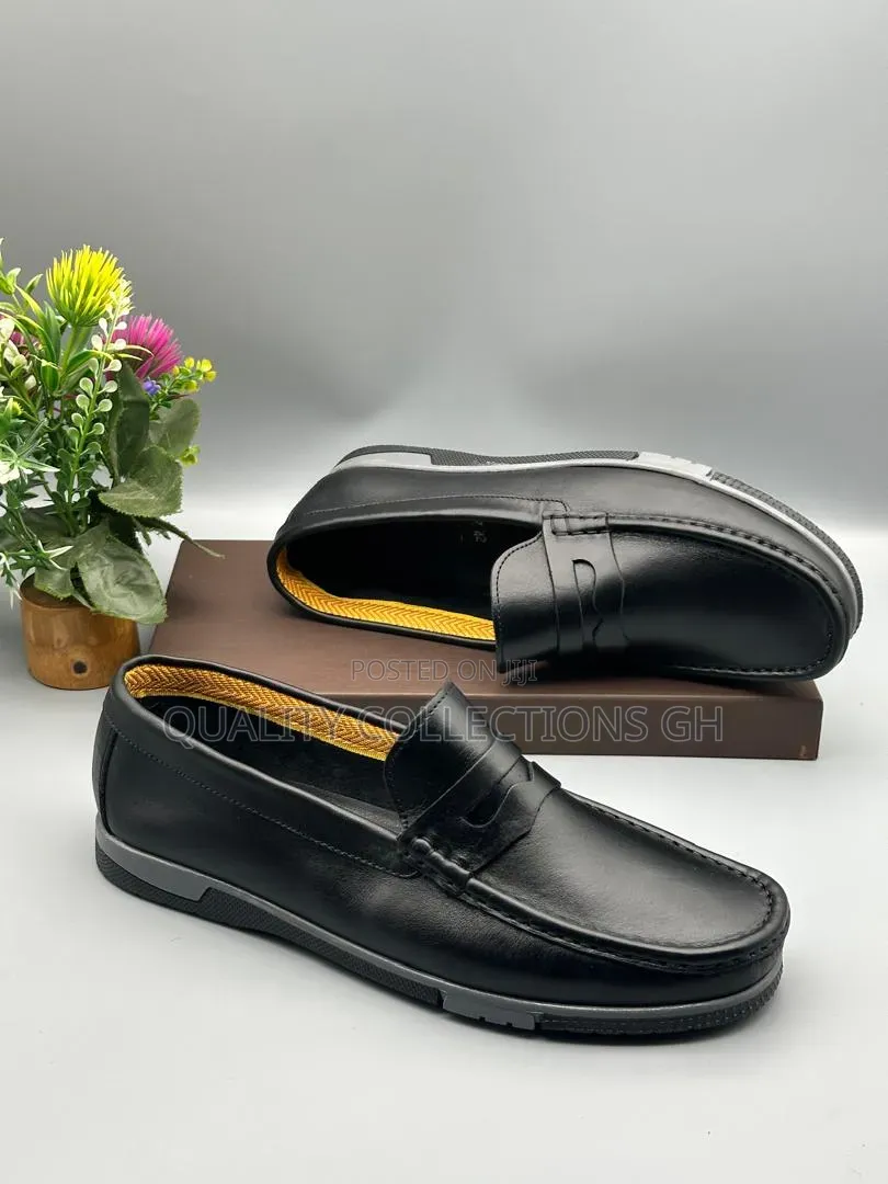 Authentic Men Leather Loafers