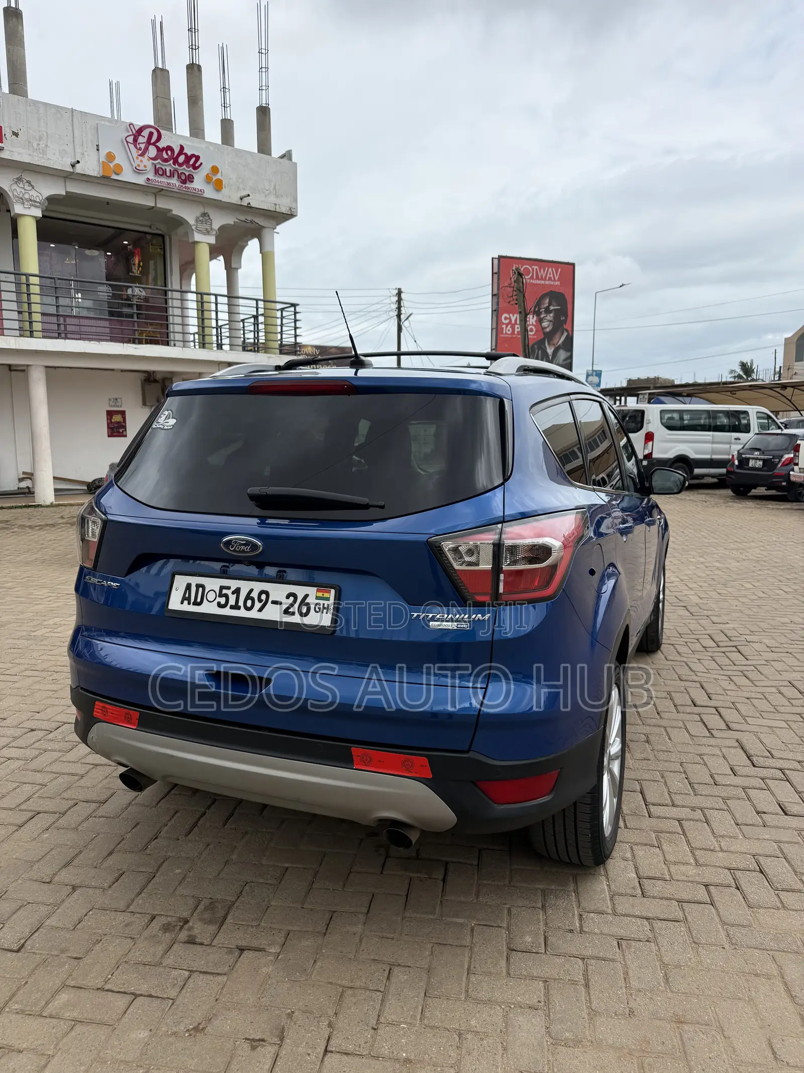 Ford Escape Titanium 4x4 2017 Blue