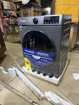 Fully Automatic Nasco 10kg Front Load Washing Machine Nasfl-Js10kg-S
