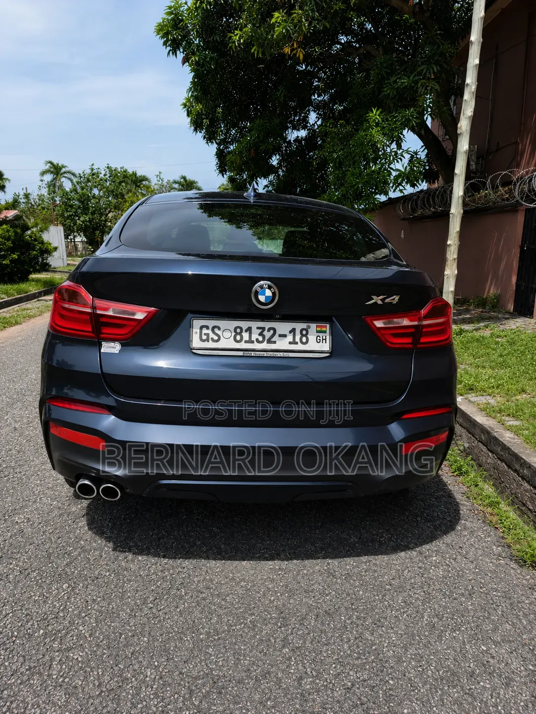 BMW X4 2015 Blue