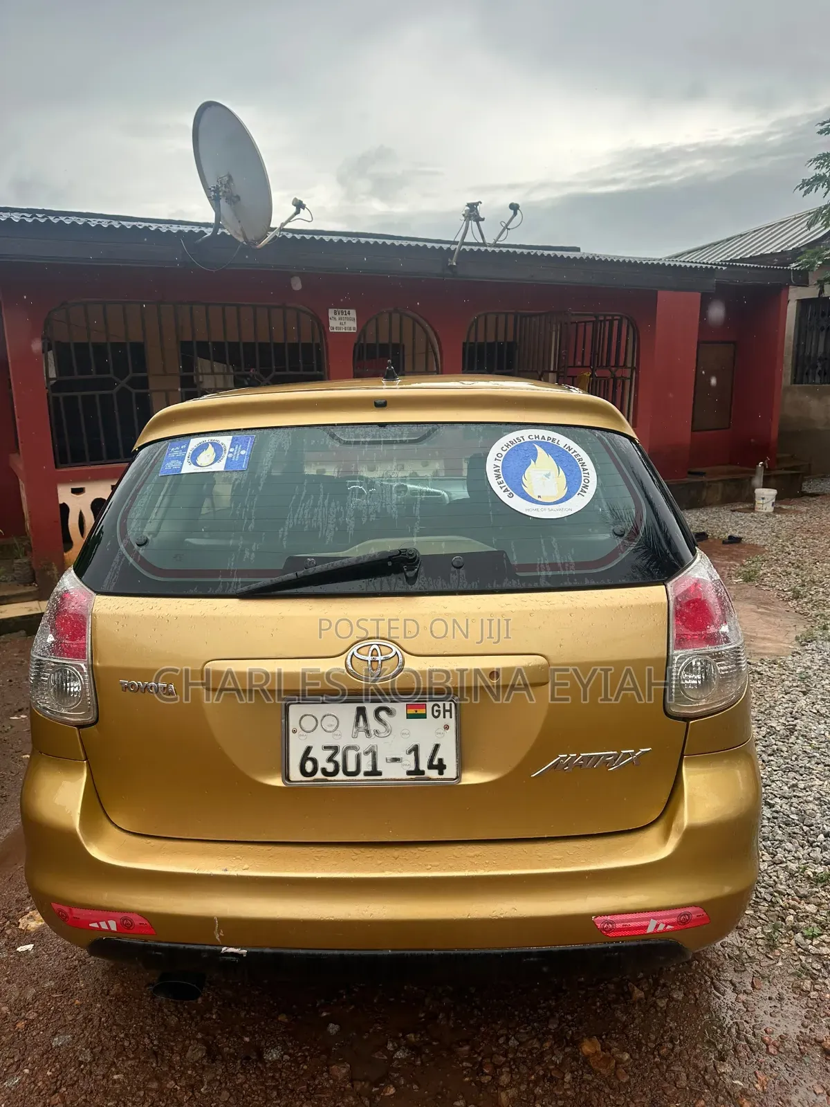 Toyota Matrix 2008 Gold