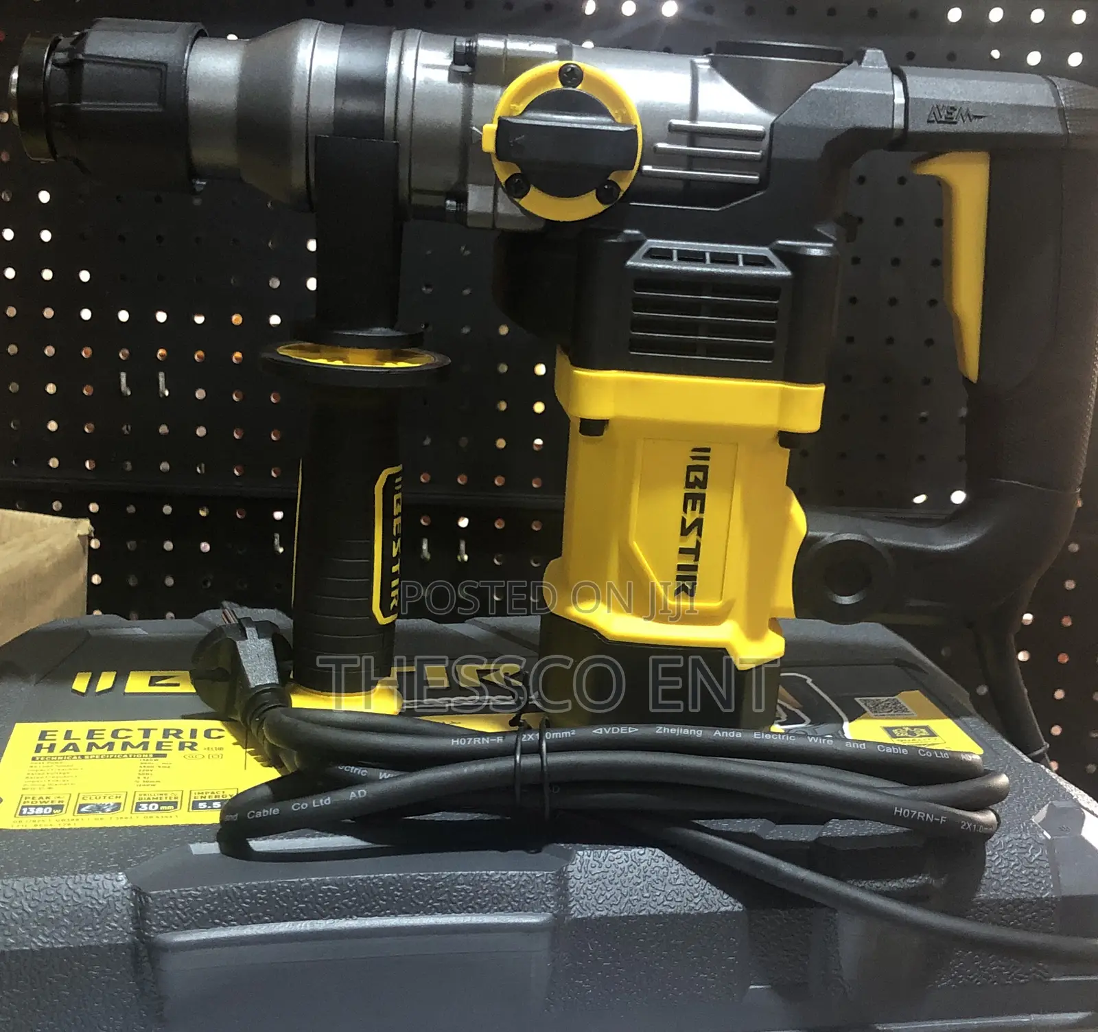 Electric Hammer Drill 1380w