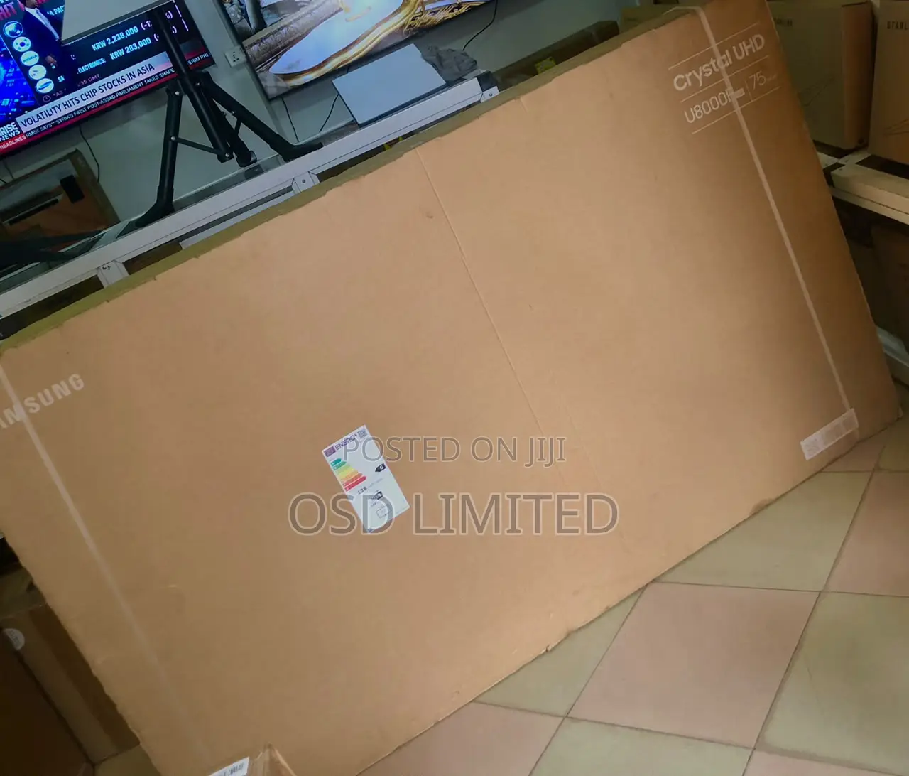 Samsung Ue75u8072fu 190.5 Cm (75") Ultra Hd Smart Tv