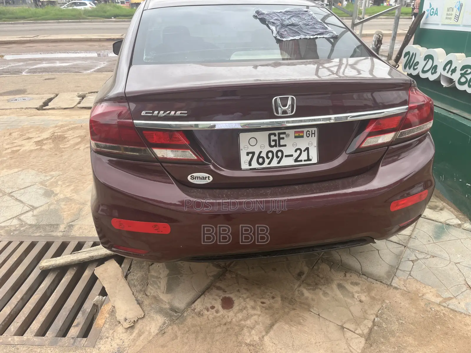 Honda Civic 2015 Burgundy