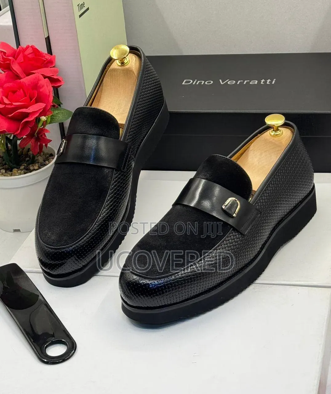 Dino Verratti Suede and Leather Loafers