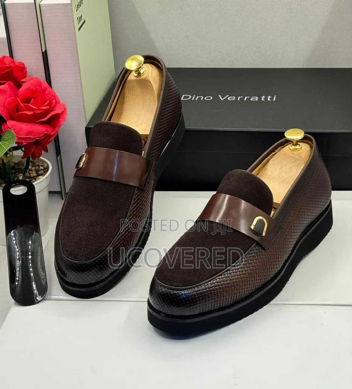Dino Verratti Suede and Leather Loafers