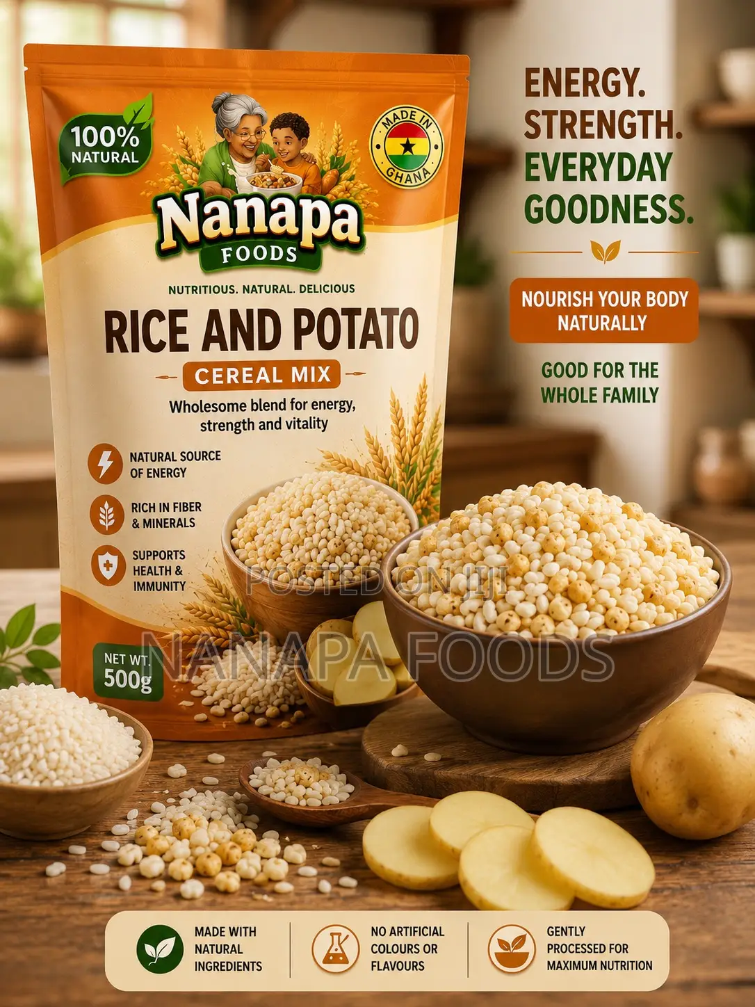 Nanapa Foods Cereal Mix
