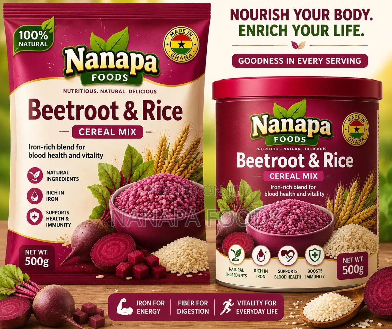 Nanapa Foods Cereal Mix