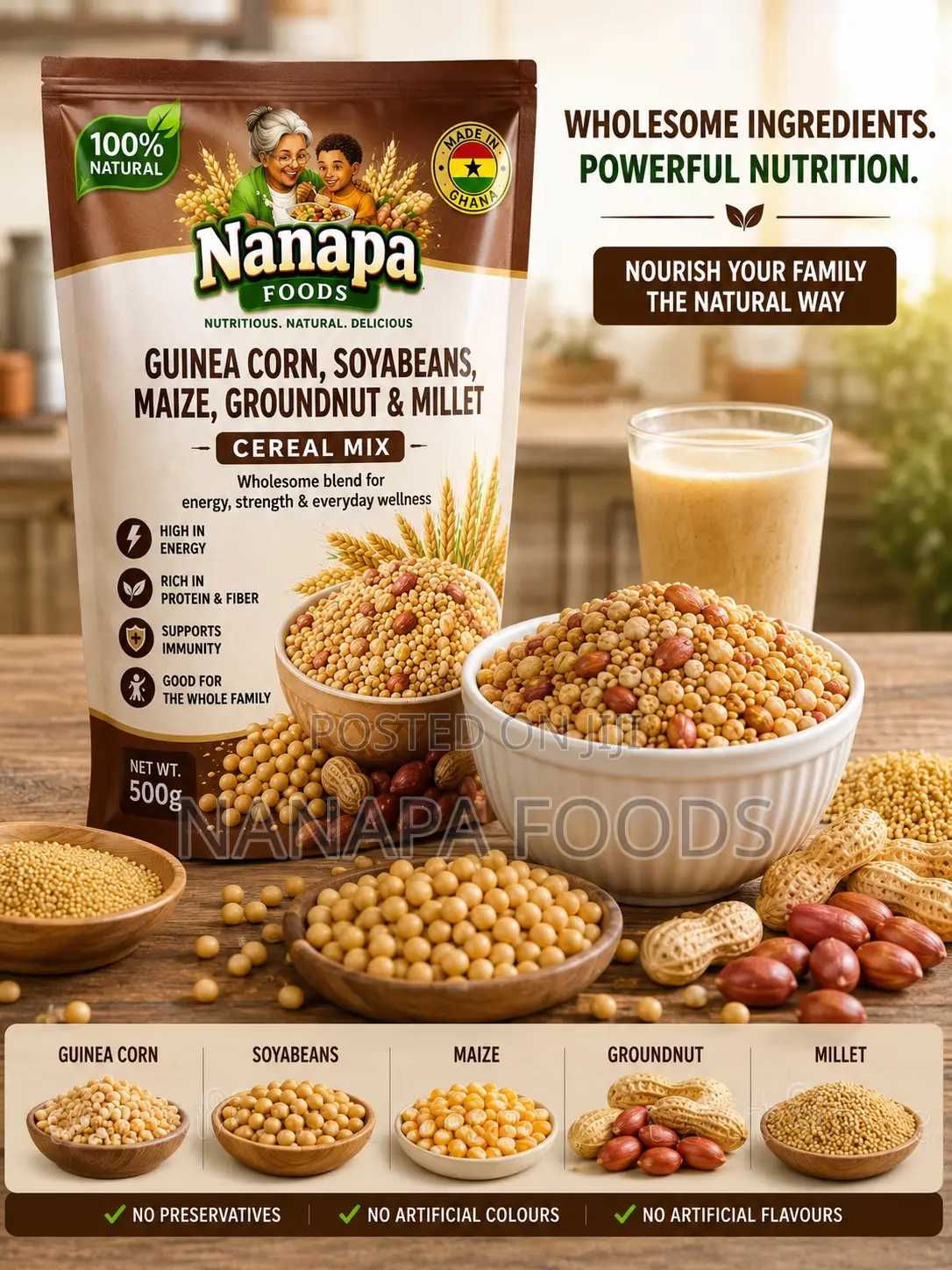 Nanapa Foods Cereal Mix
