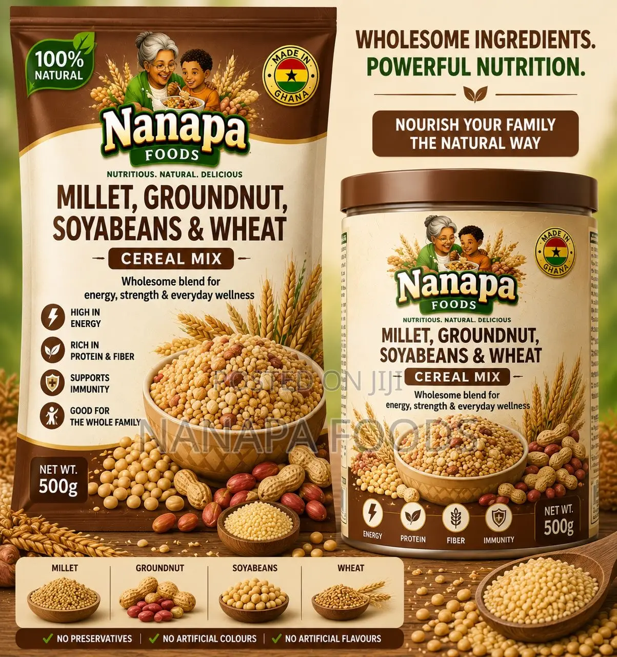 Nanapa Foods Cereal Mix