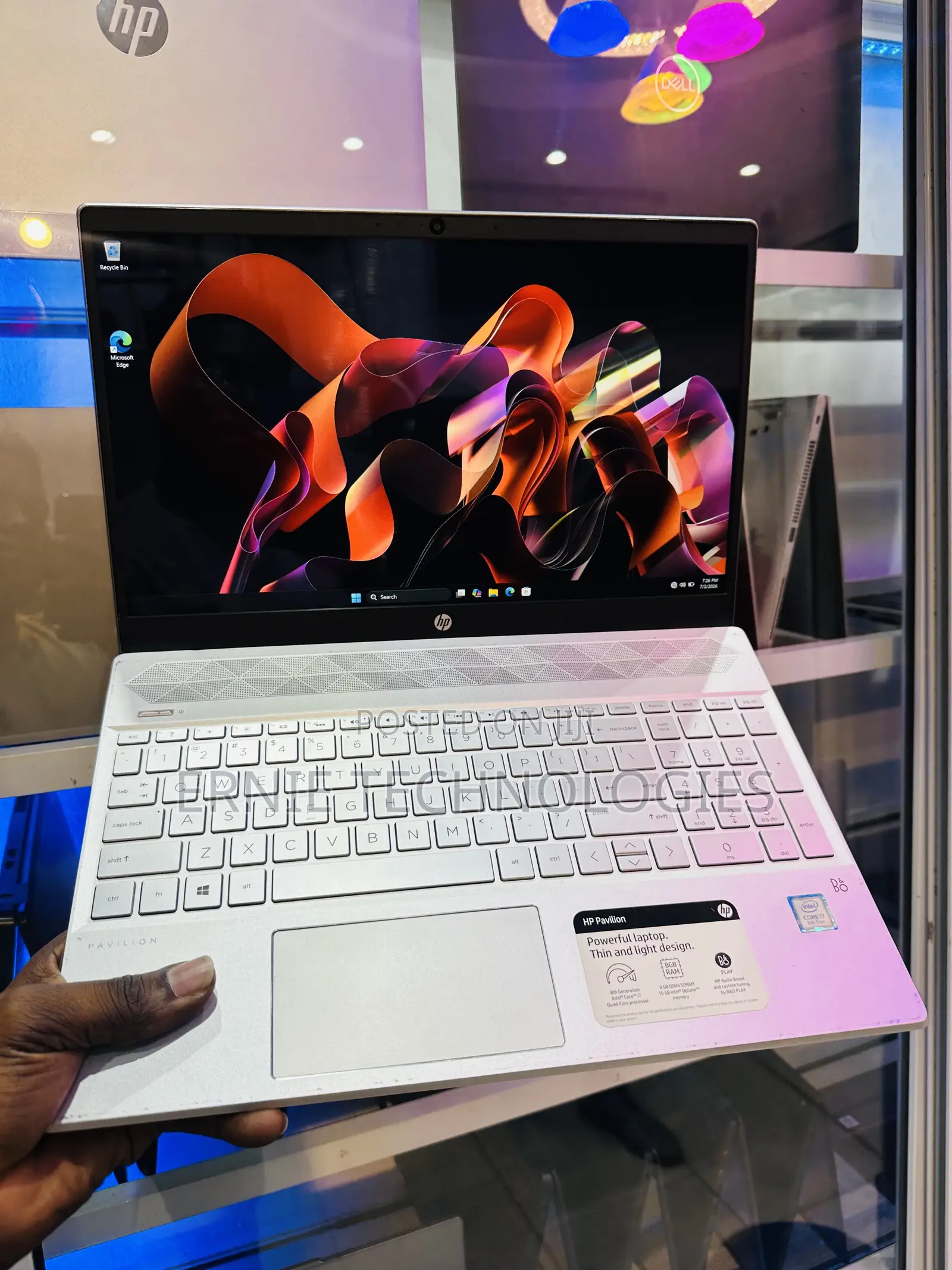 Laptop HP Pavilion 15 8GB Intel Core i7 SSD 256GB