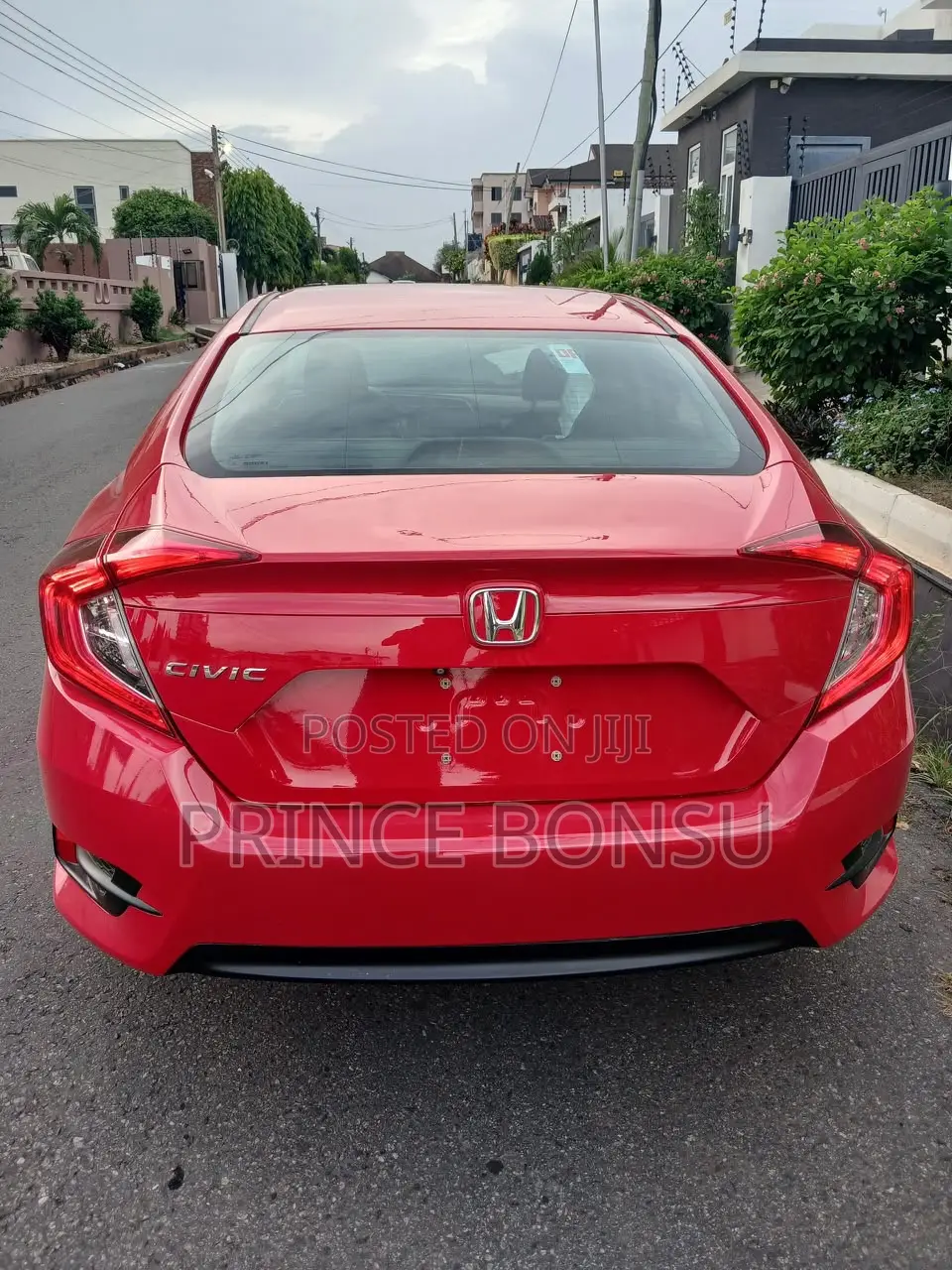 Honda Civic 2017 Red