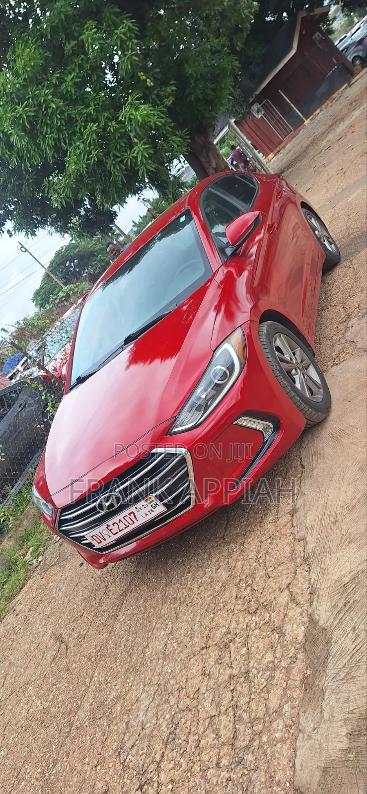 Hyundai Elantra 2018 Red