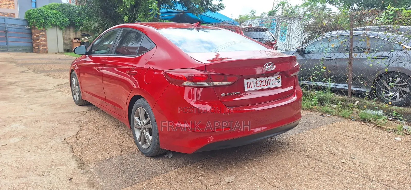 Hyundai Elantra 2018 Red