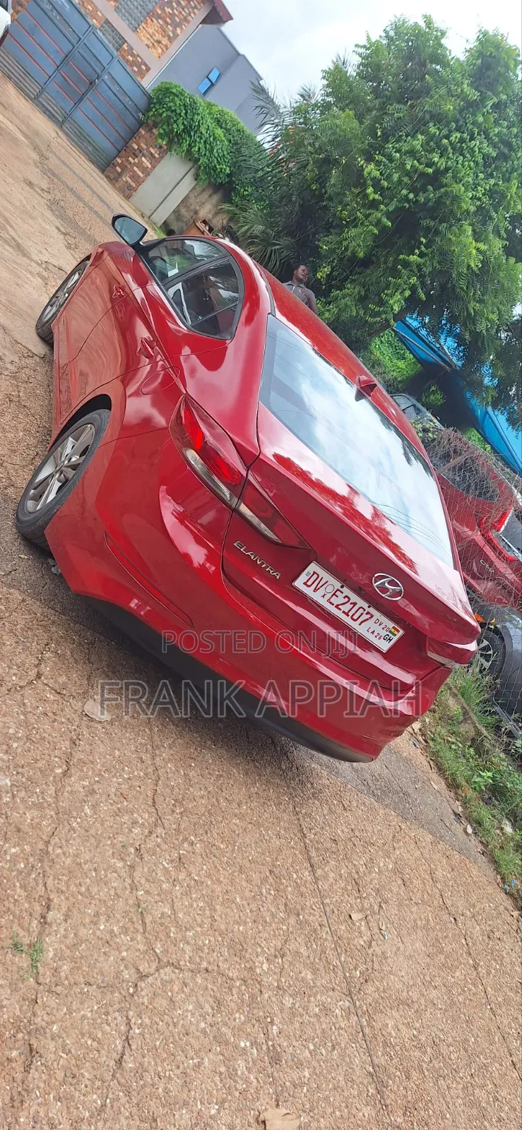 Hyundai Elantra 2018 Red