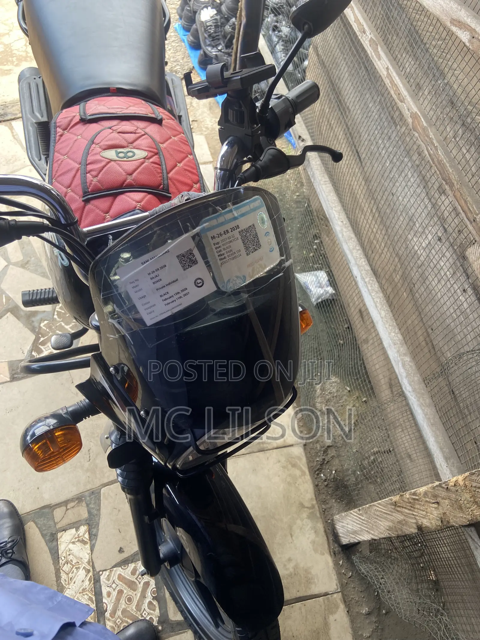 Bajaj Boxer 2025 Black