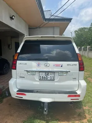 Lexus LX 470 Sport Utility 2006 White