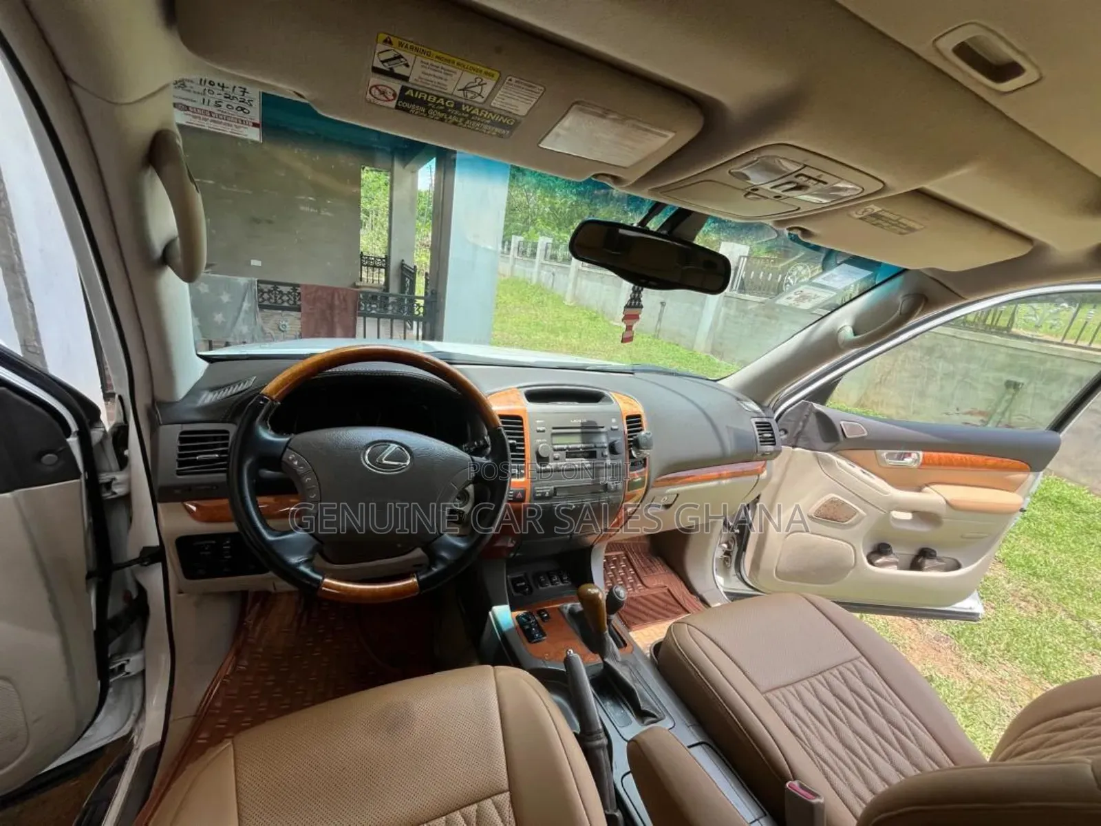 Lexus LX 470 Sport Utility 2006 White