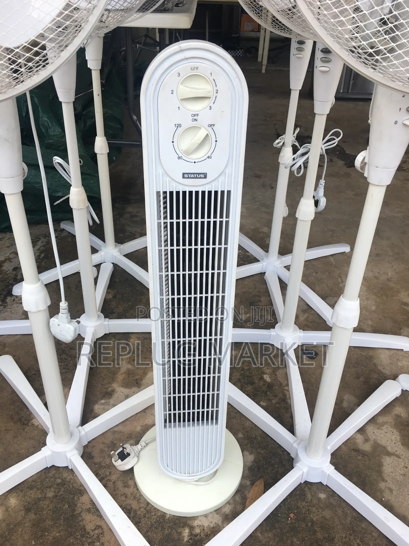Status Cooling Fan Long