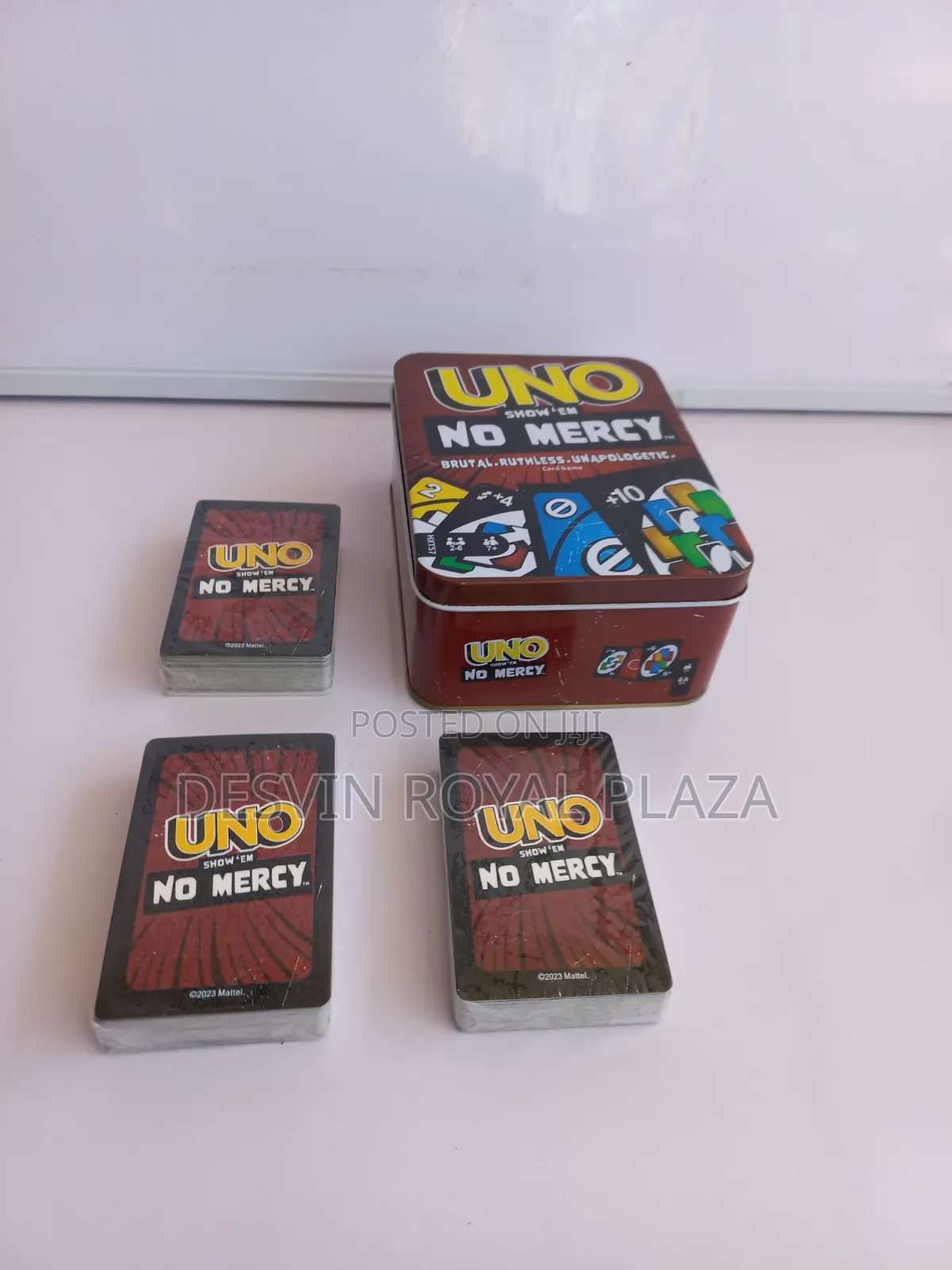 Uno No Mercy Cards Game