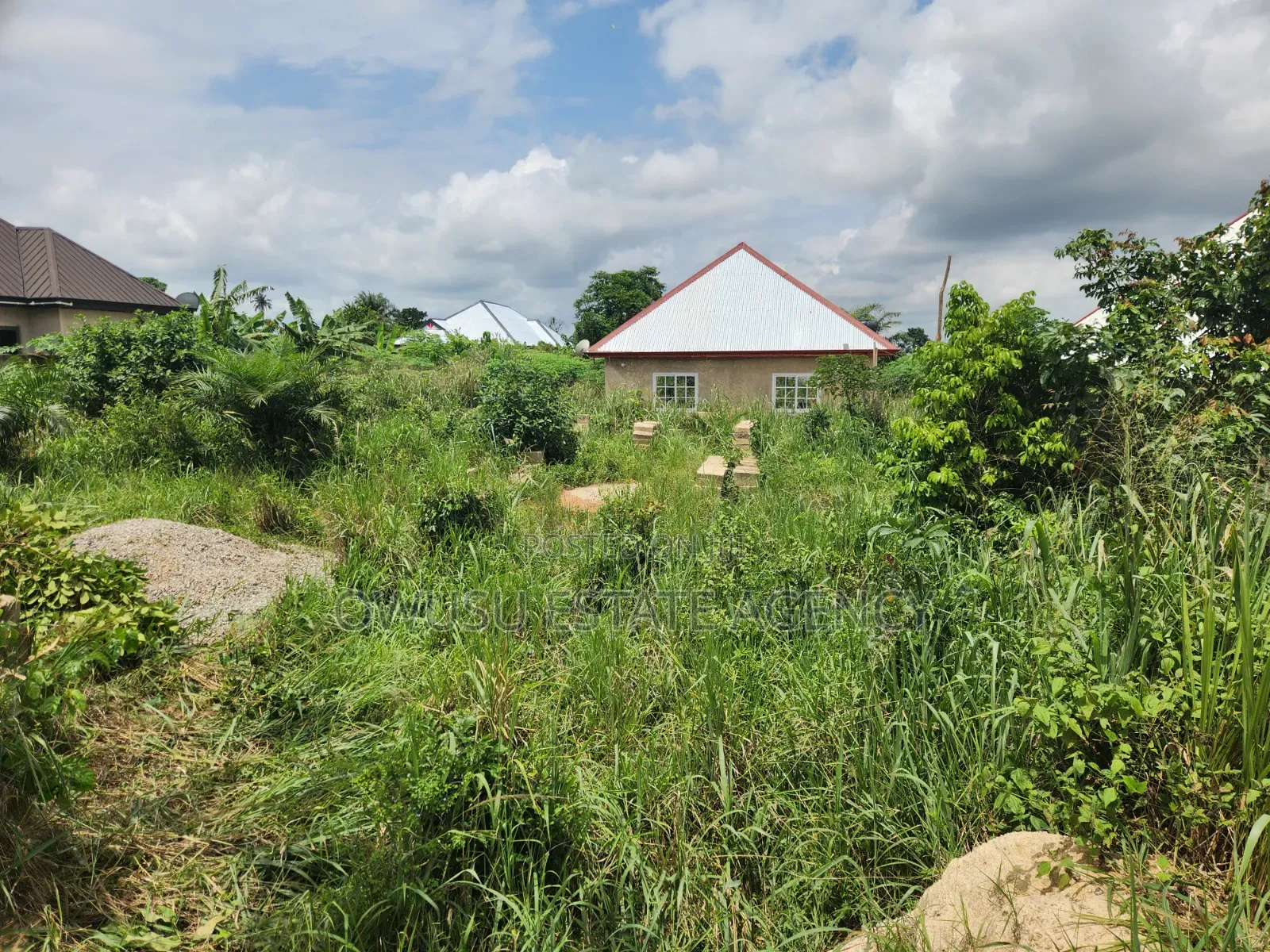 Half Plotnof Land for Sale at Asonomaso in Kumasi