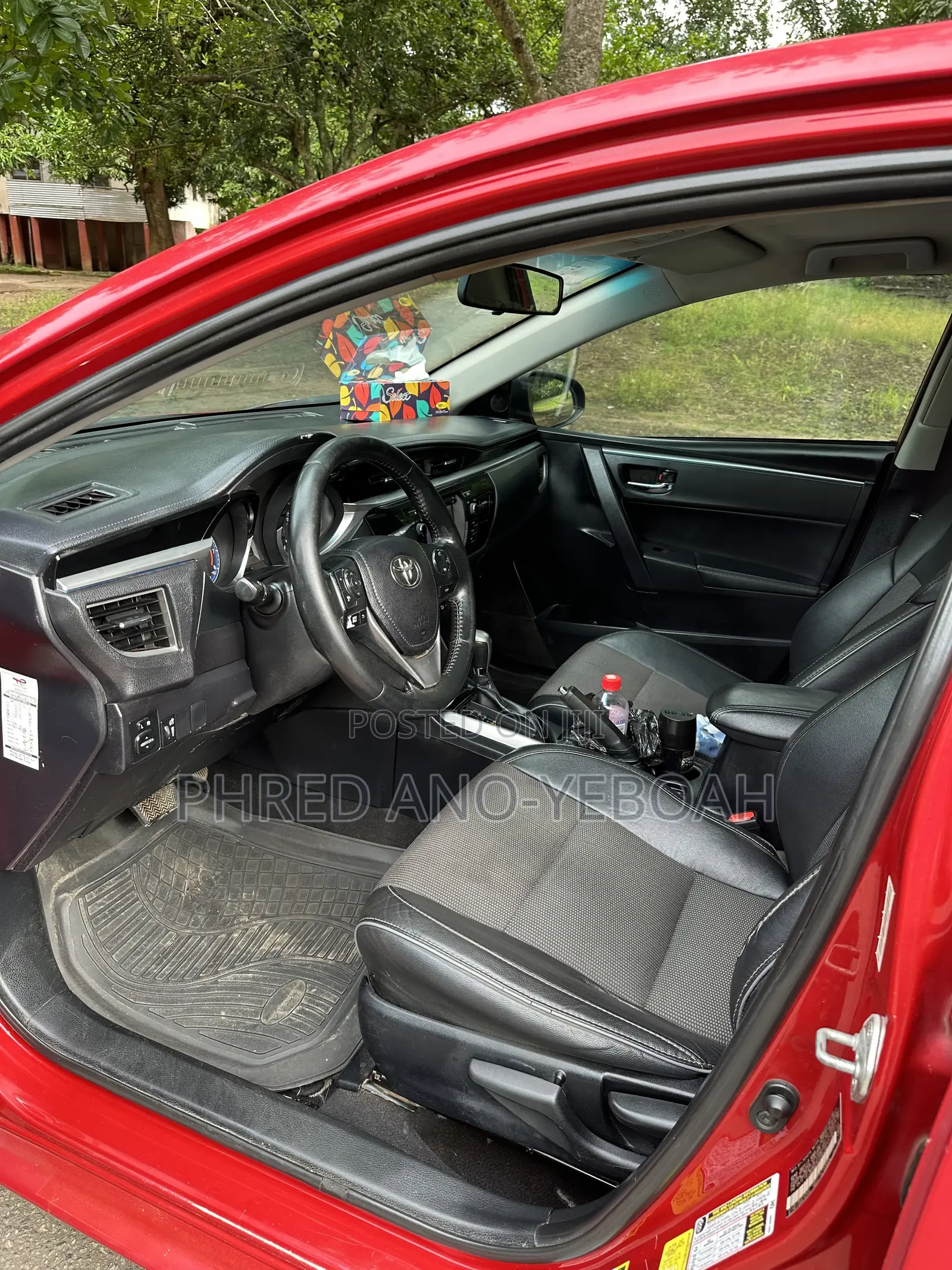 Toyota Corolla S 4dr Sedan (1.8L 4cyl CVT) 2016 Red