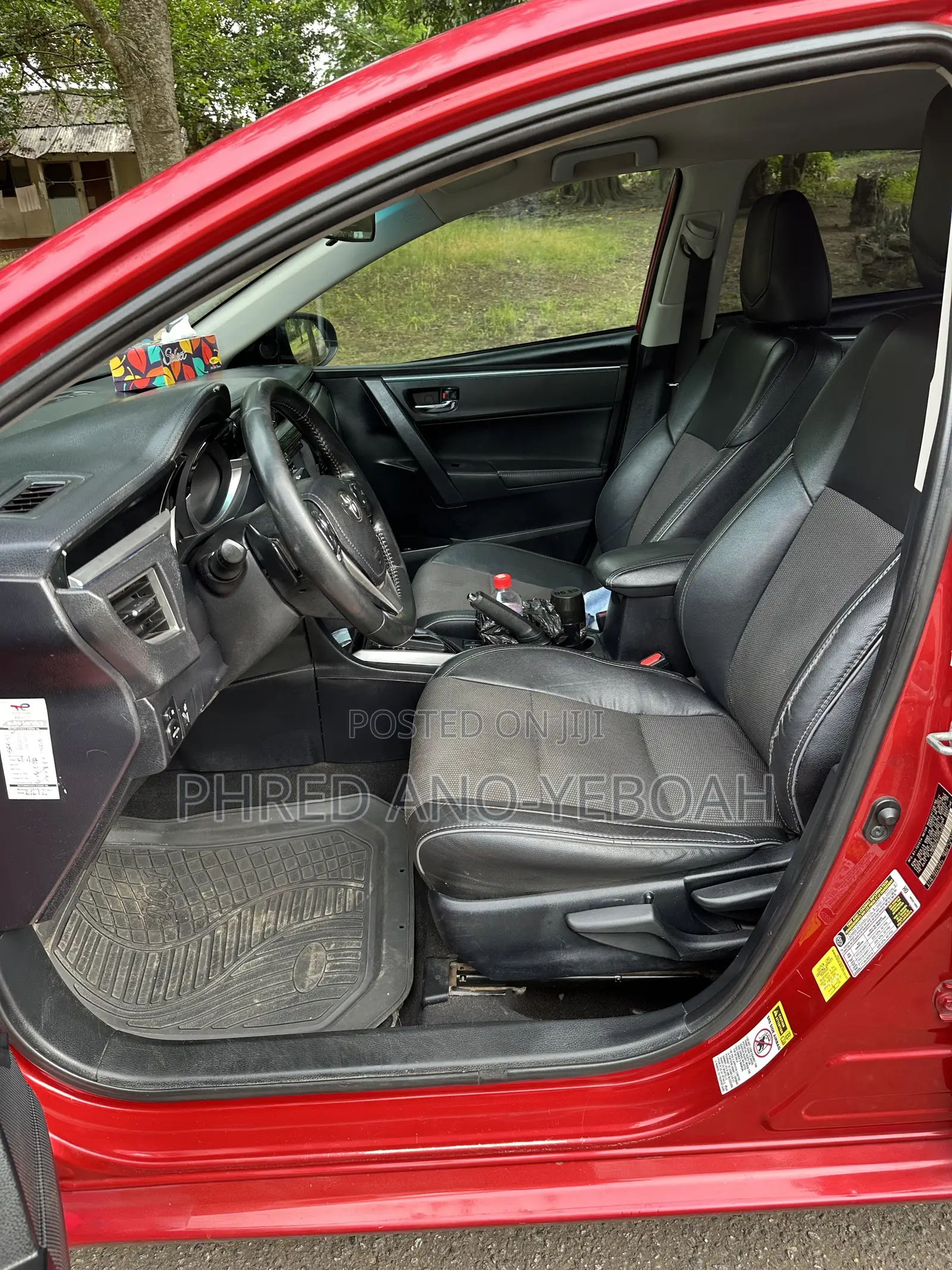 Toyota Corolla S 4dr Sedan (1.8L 4cyl CVT) 2016 Red