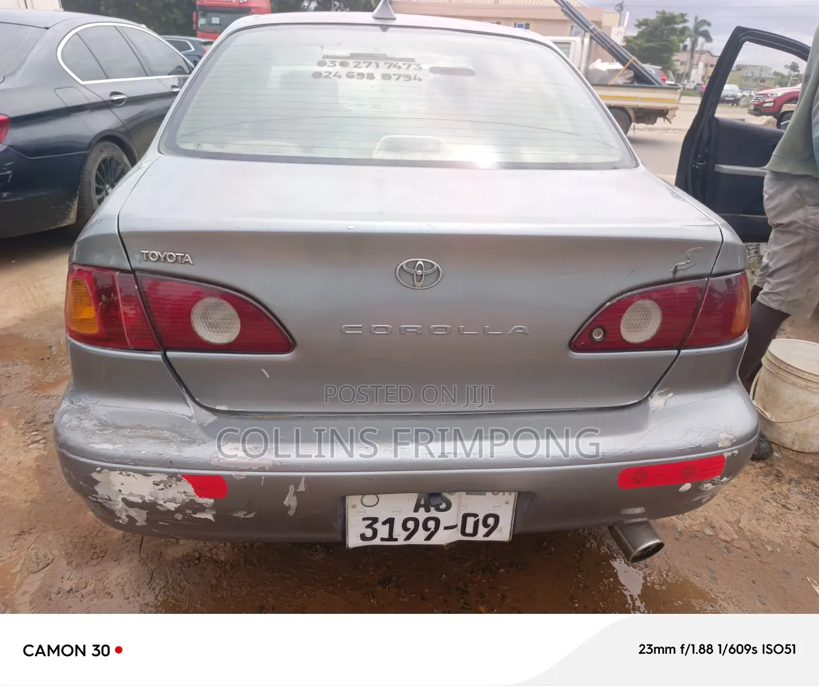 Toyota Corolla 2003 Gray
