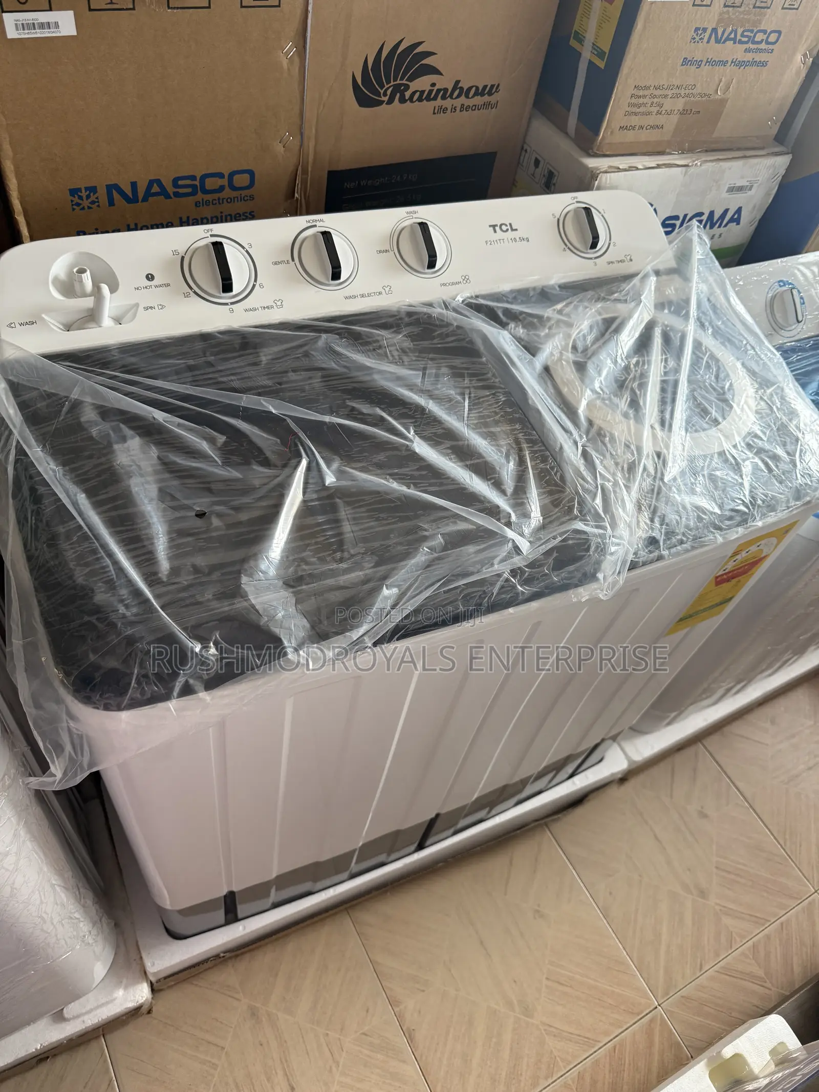 TCL F211tt 10.5kg Twin Tub Washing Machine