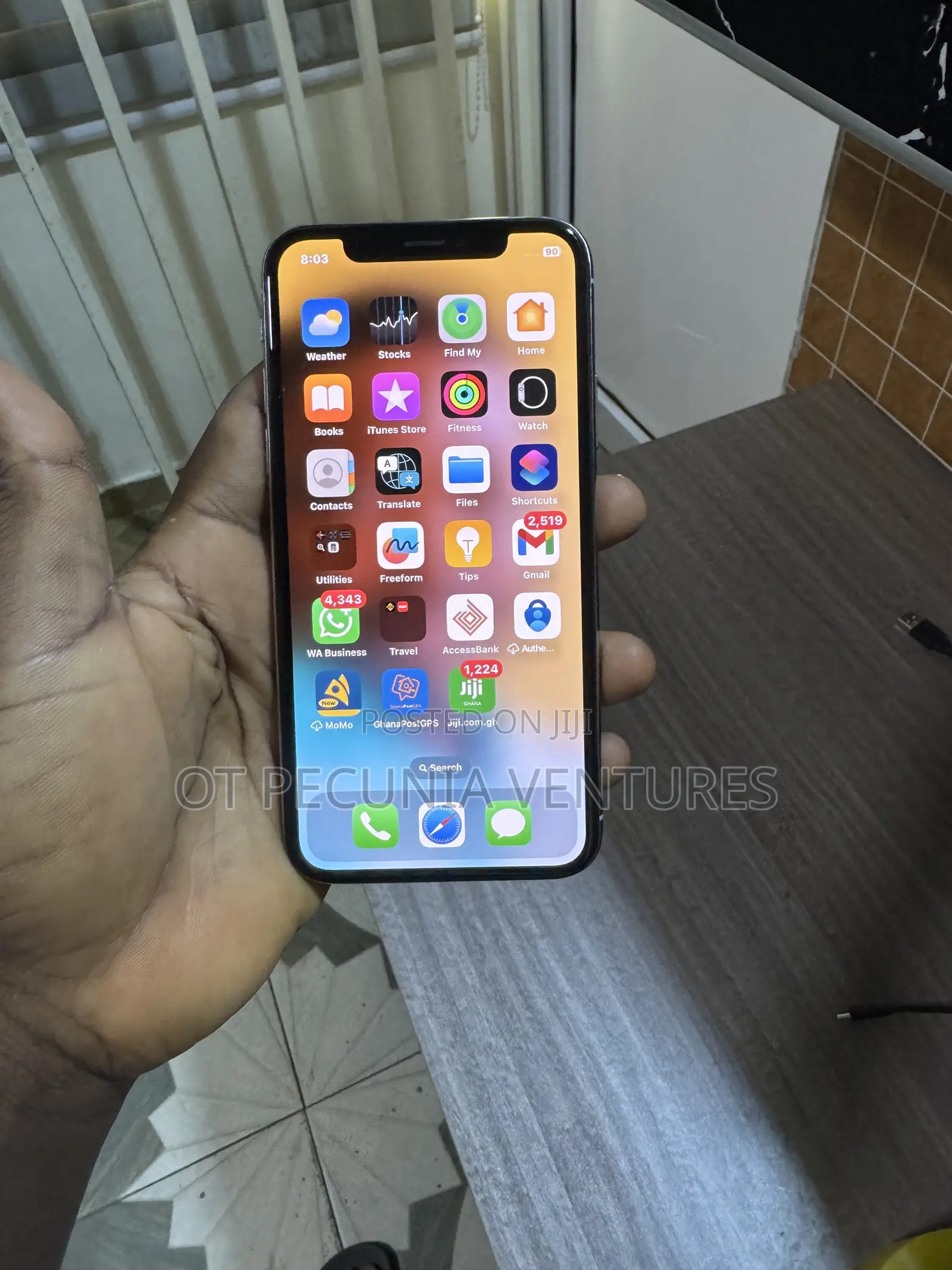 Apple iPhone X 64 GB Silver