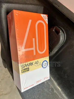 New Tecno Spark 40 Pro+ 256 GB Black