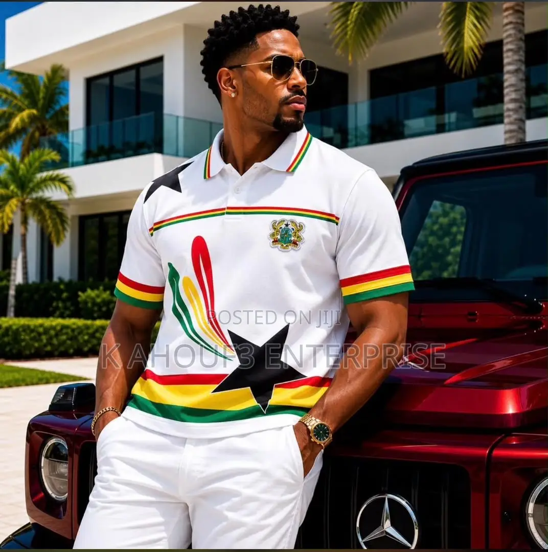 Ghana to the World Jersey Lacoste Available