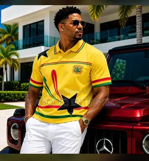 Ghana to the World Jersey Lacoste Available