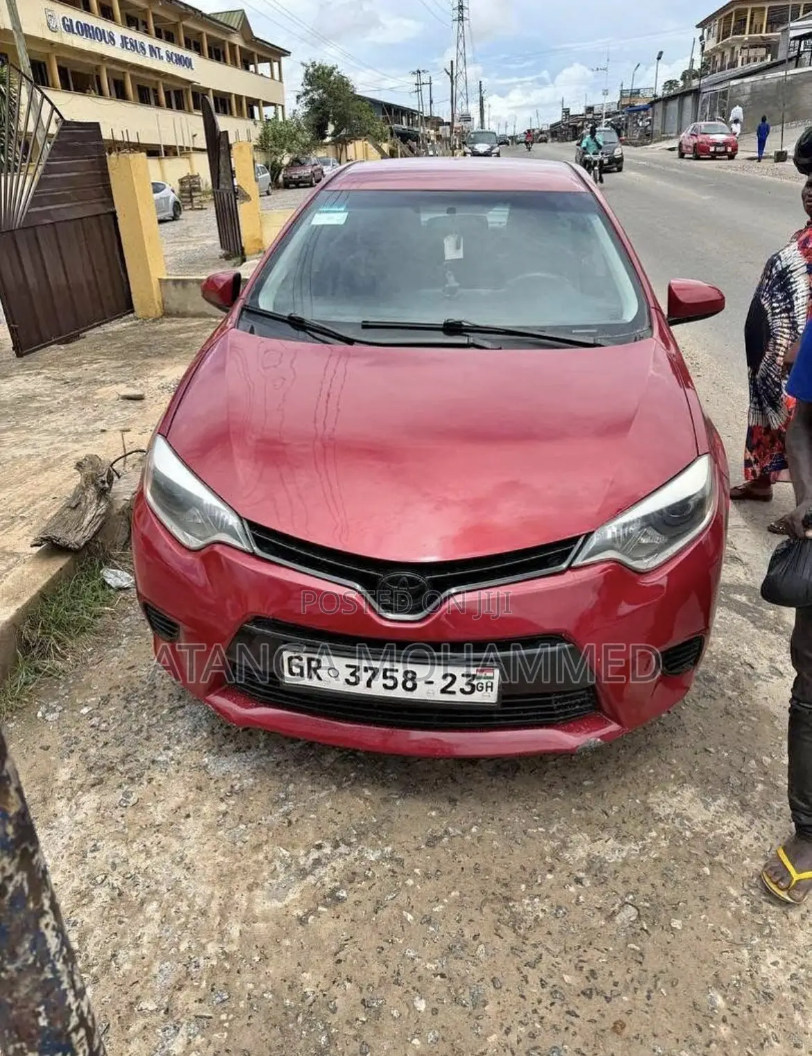 Toyota Corolla L 4dr Sedan (1.8L 4cyl 4A) 2014 Red