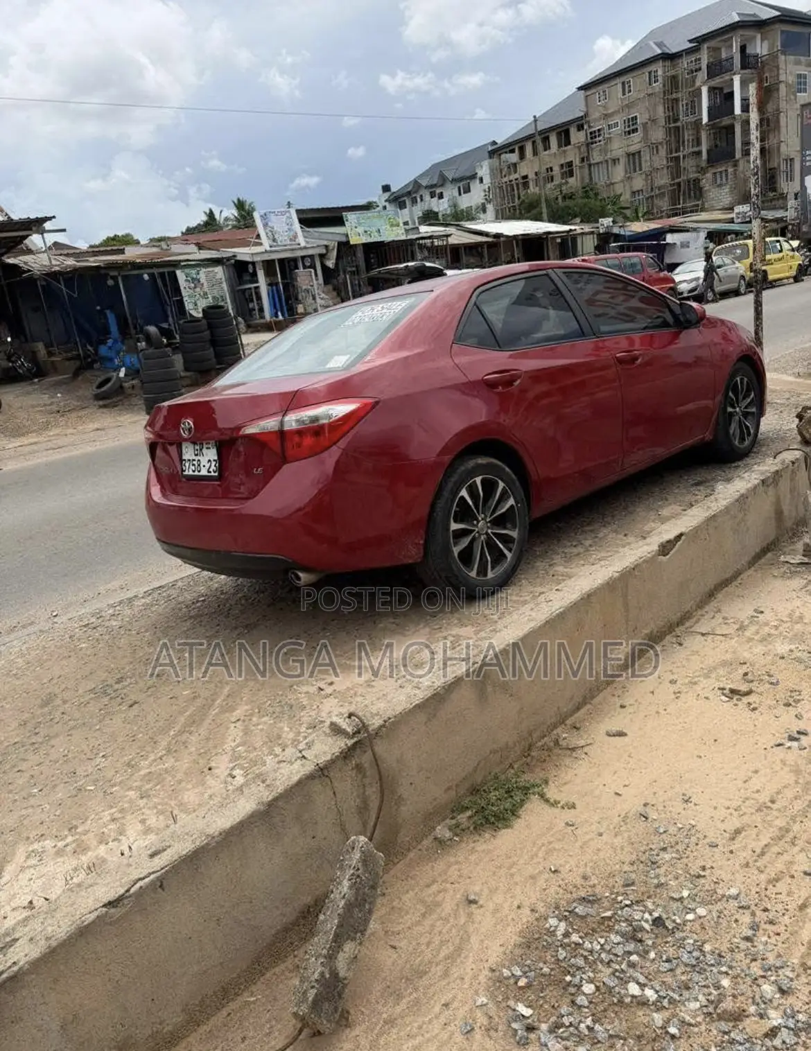 Toyota Corolla L 4dr Sedan (1.8L 4cyl 4A) 2014 Red