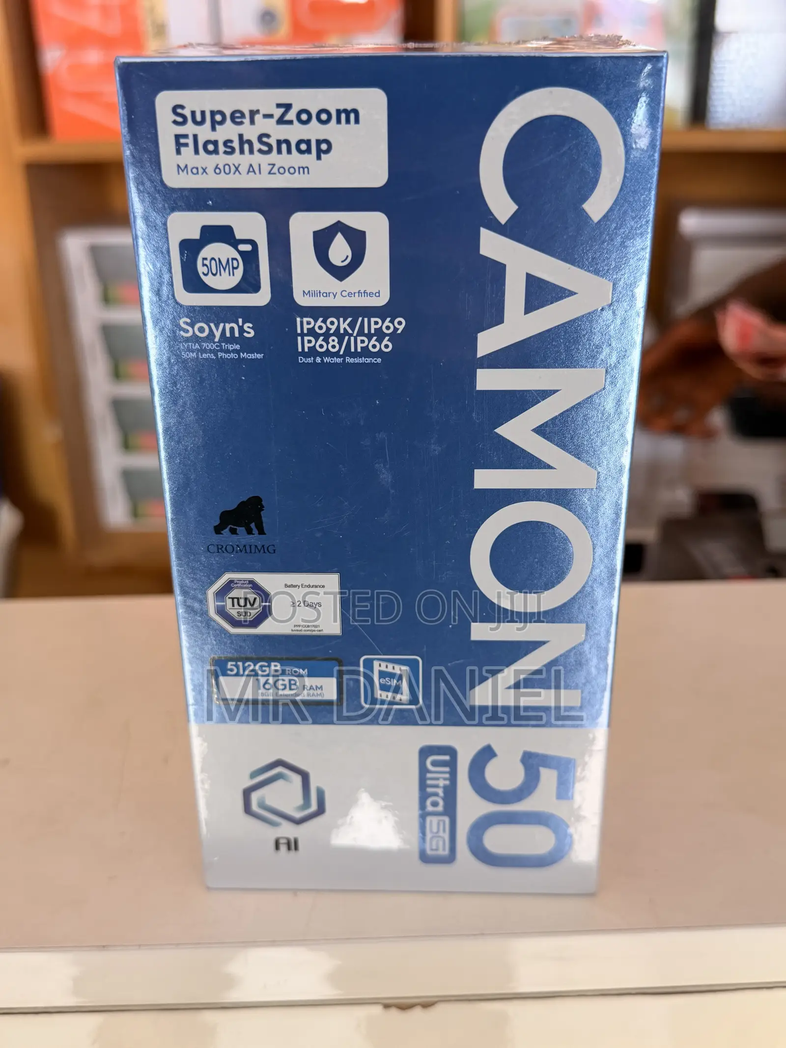 New Tecno Camon 50 Ultra 512 GB Black