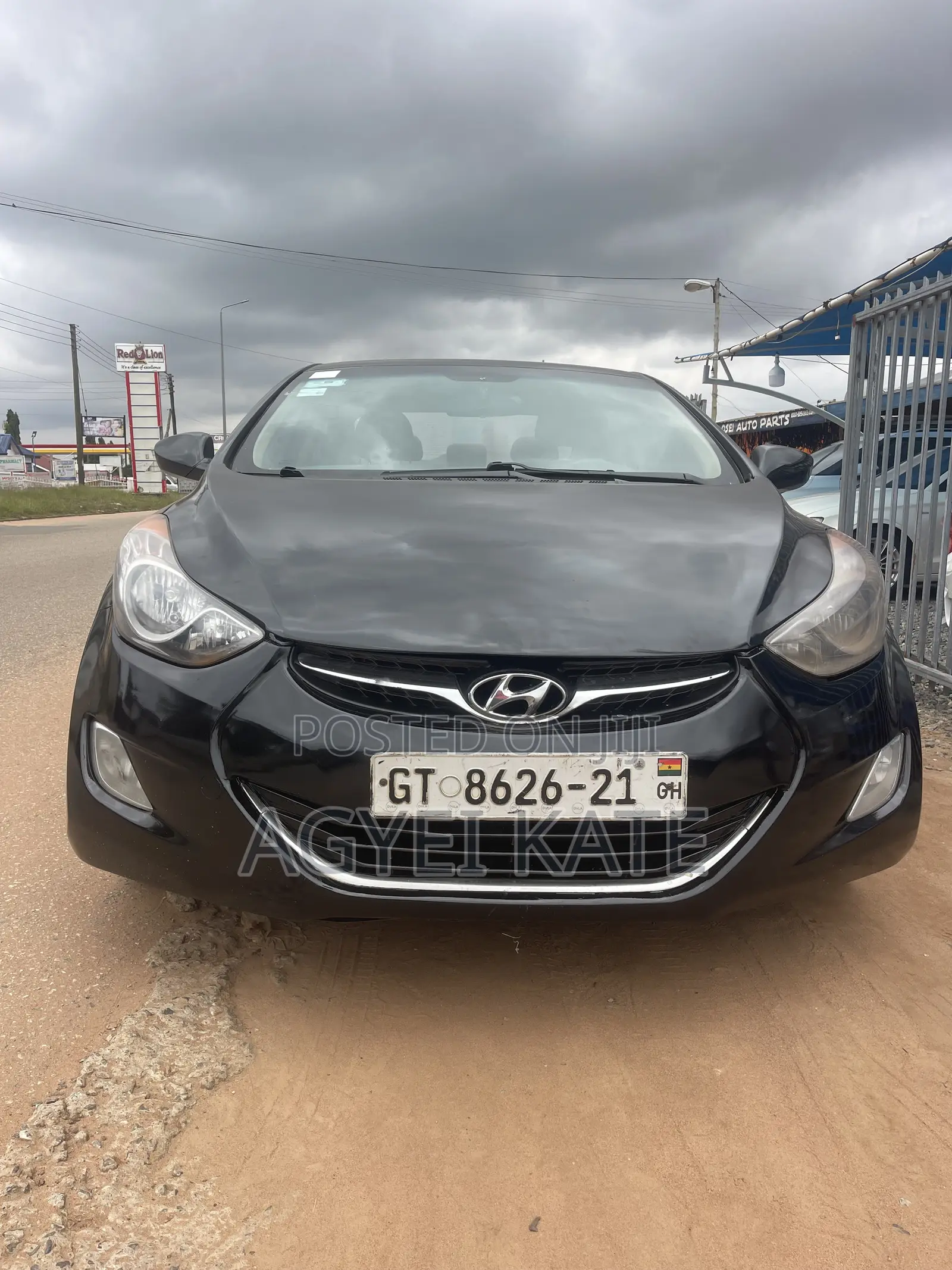 Hyundai Elantra GLS Sedan FWD (1.8L 4cyl 6A) 2013 Black