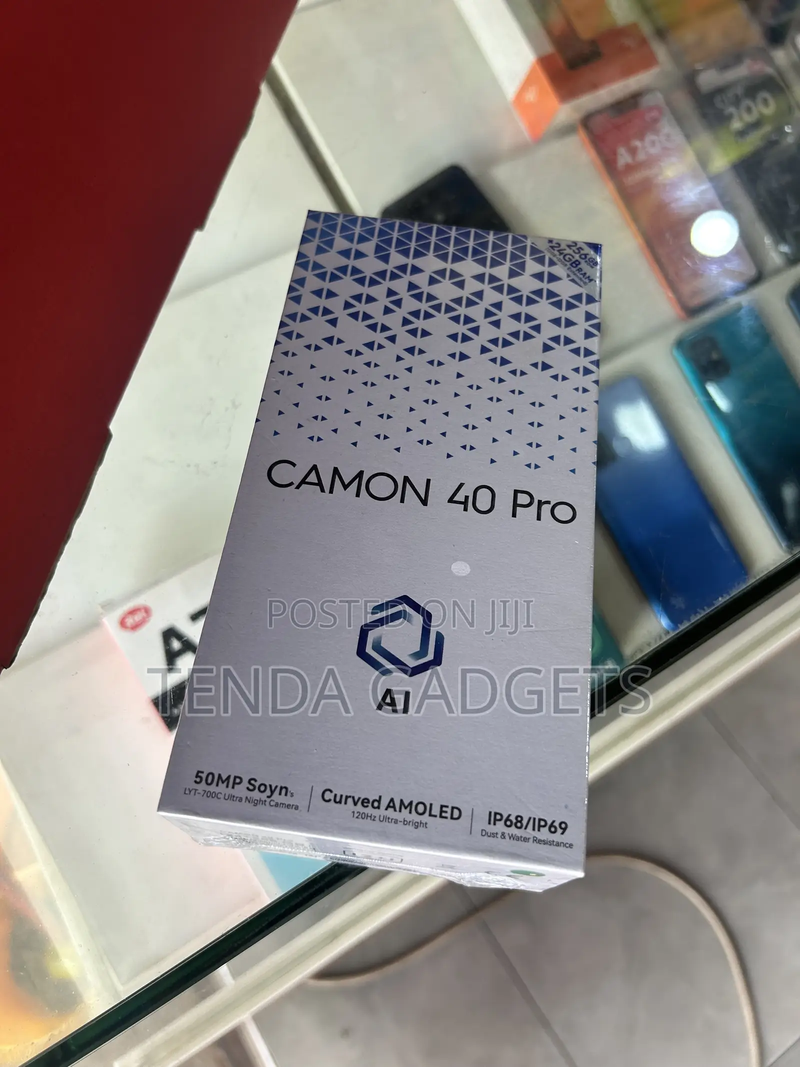 New Tecno Camon 40 Pro 5G 256 GB Gray