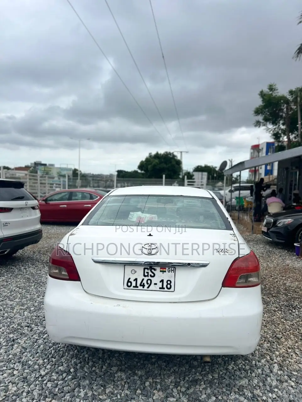 Toyota Yaris 1.5 Sedan 2008 White