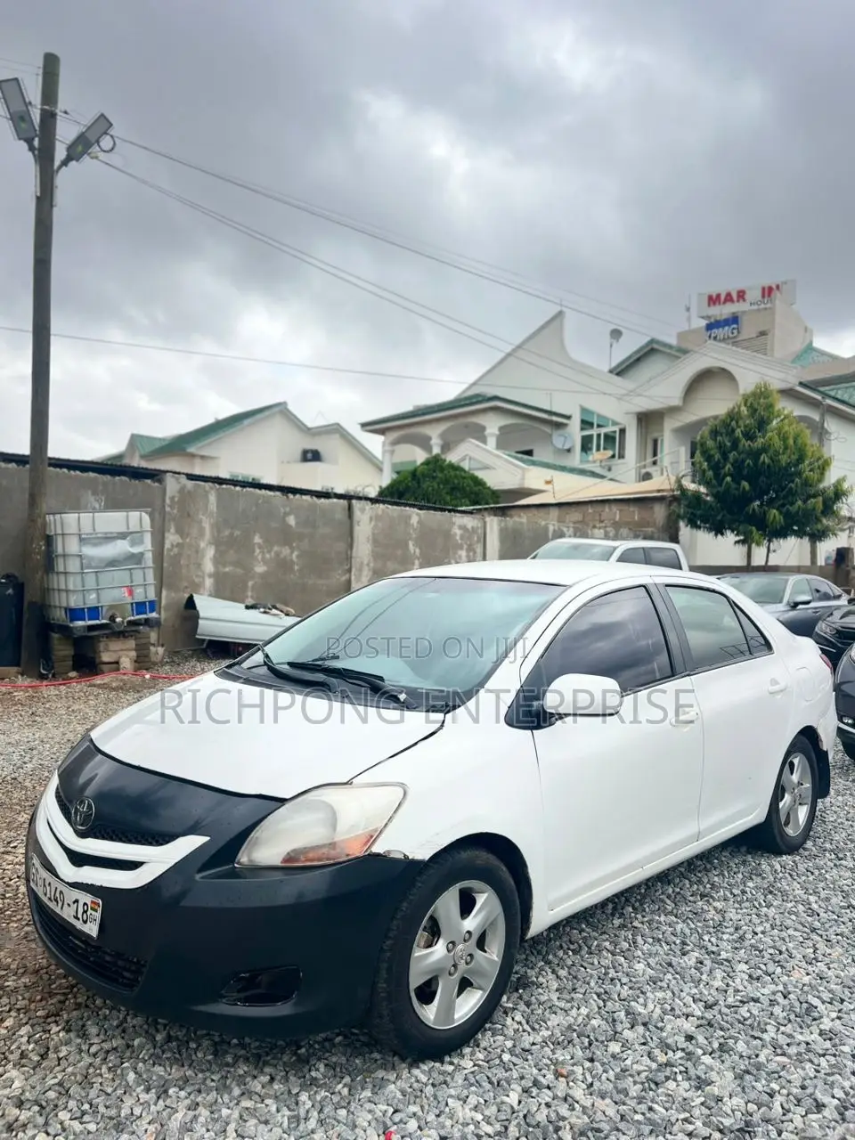 Toyota Yaris 1.5 Sedan 2008 White