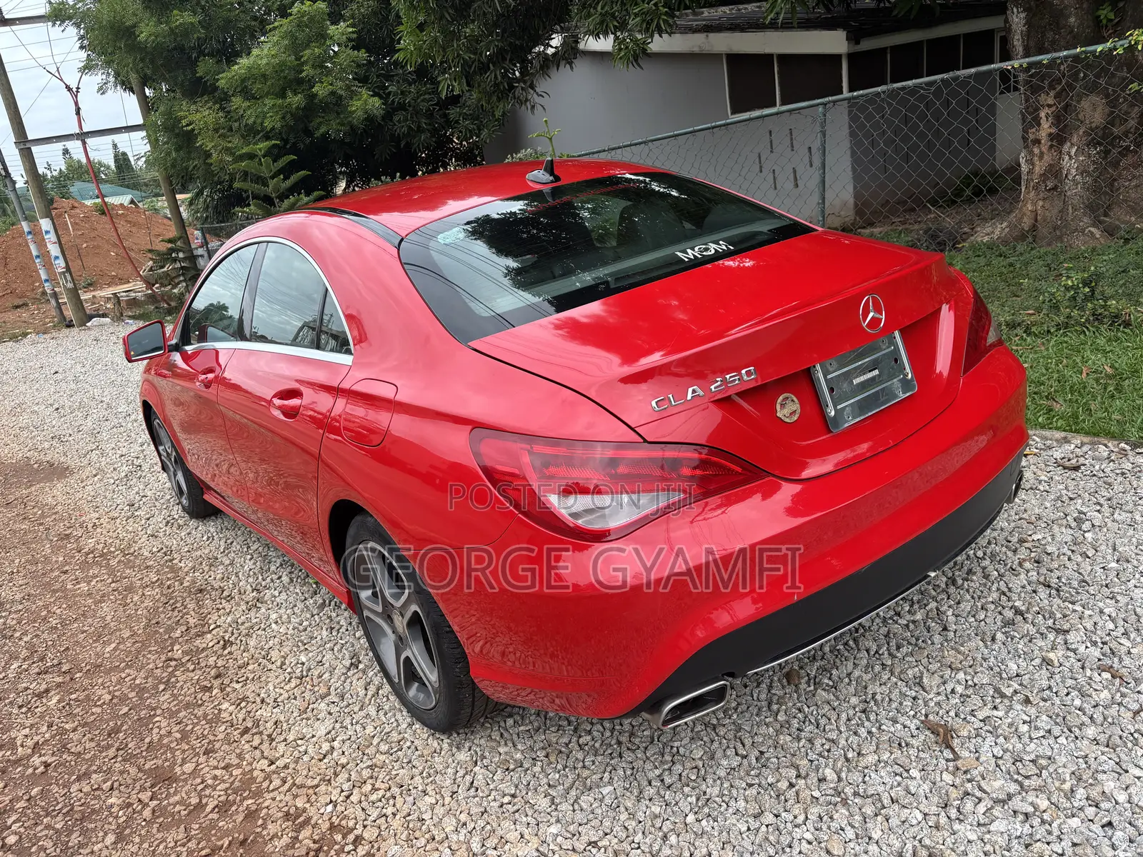 Mercedes-Benz CLA-Class CLA 250 Sedan 2015 Red