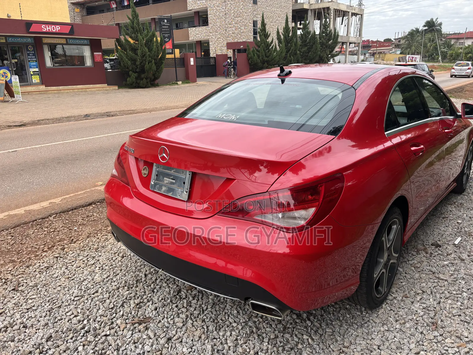 Mercedes-Benz CLA-Class CLA 250 Sedan 2015 Red