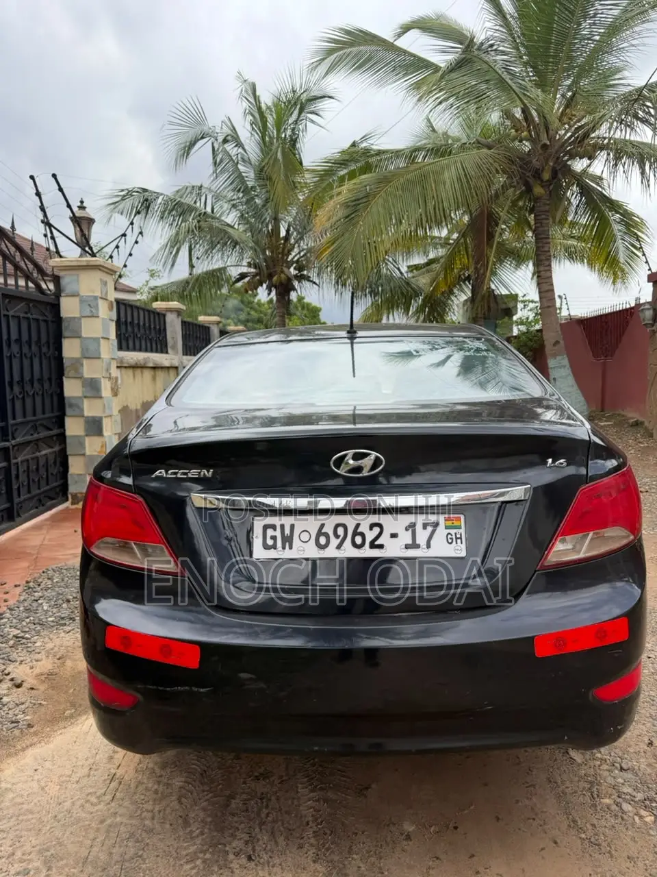 Hyundai Accent SE Sedan 2017 Black