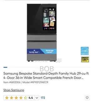 Samsung Bespoke Smart Fridge