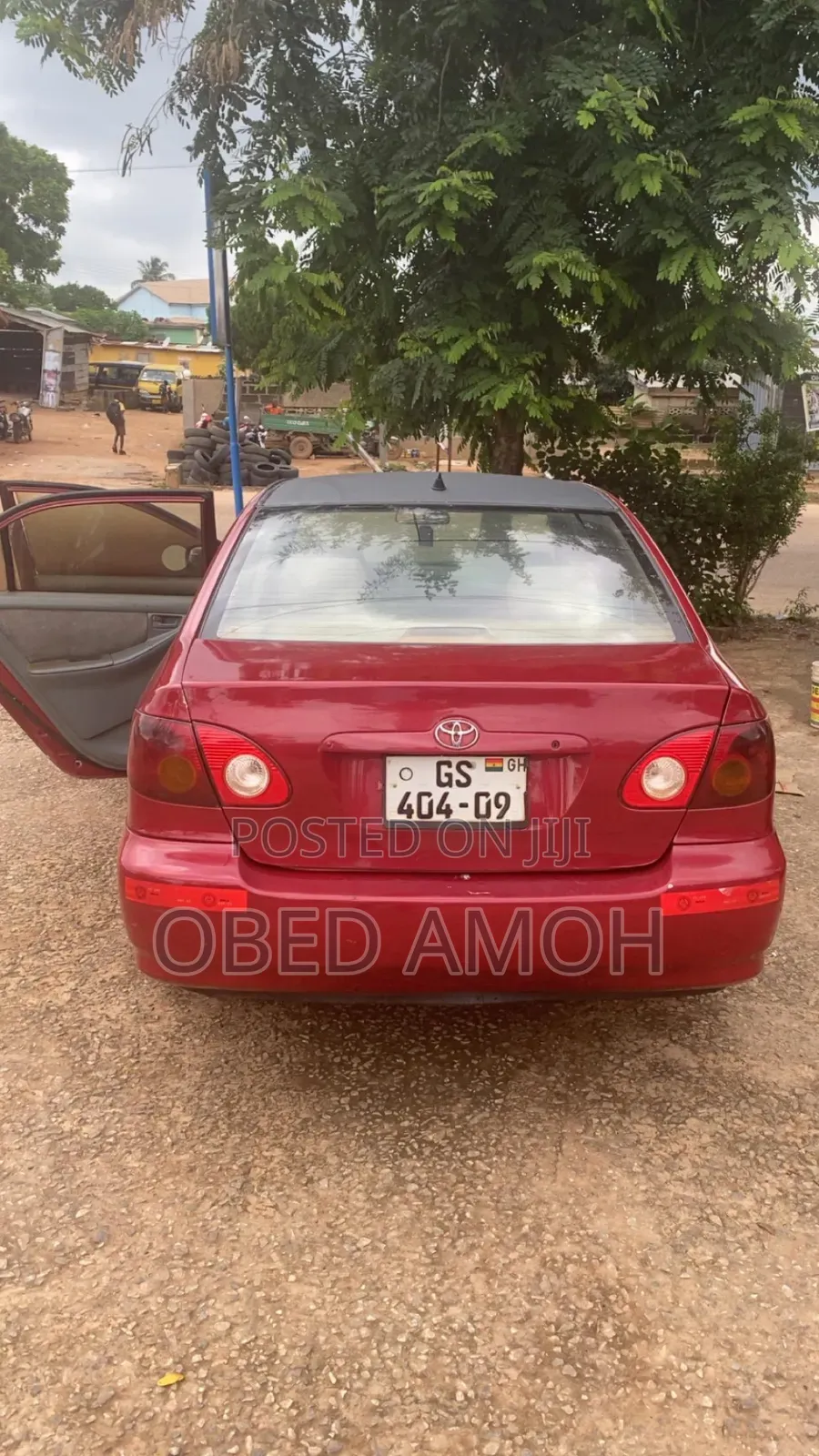 Toyota Corolla LE 2007 Red