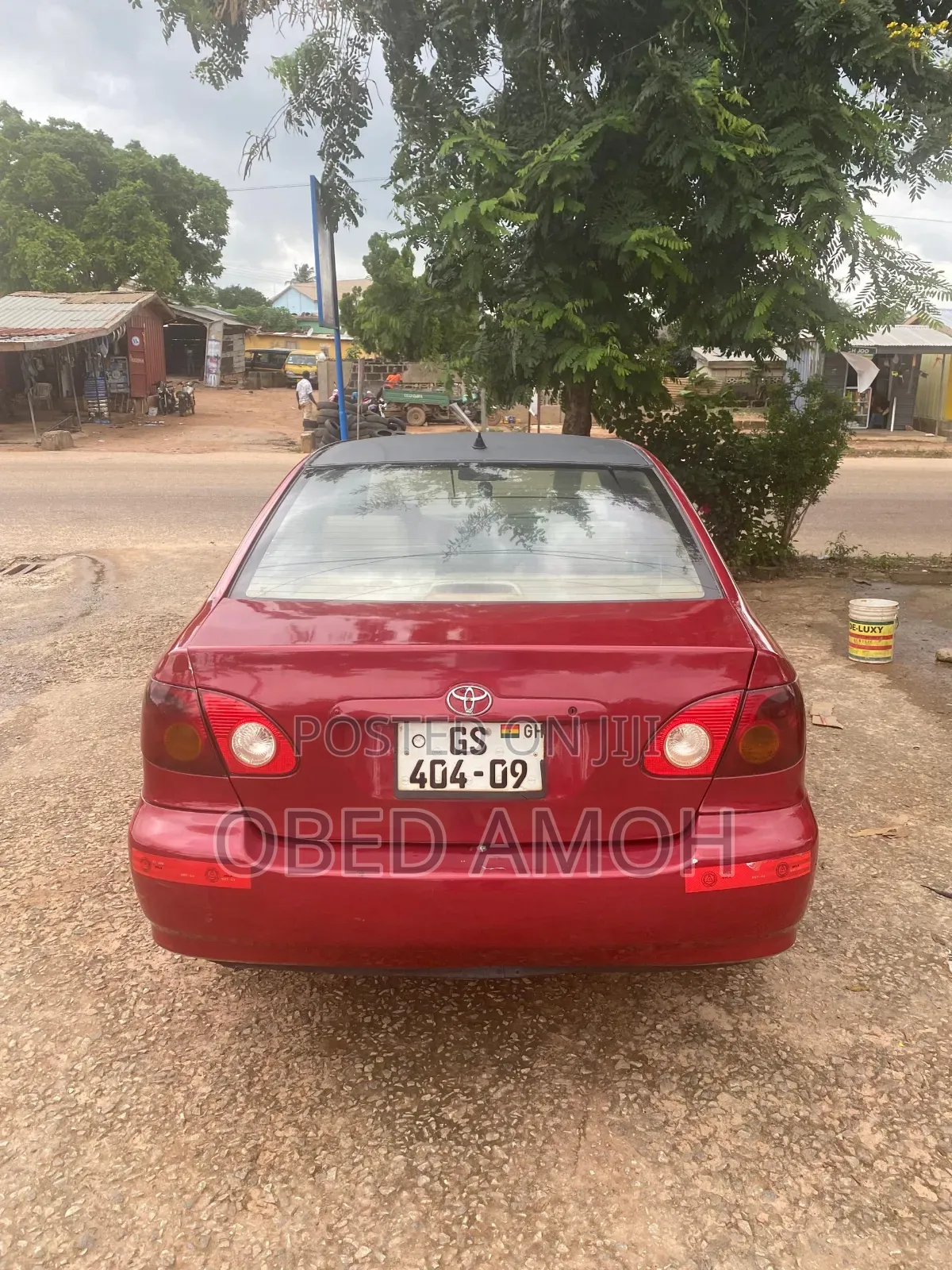 Toyota Corolla LE 2007 Red