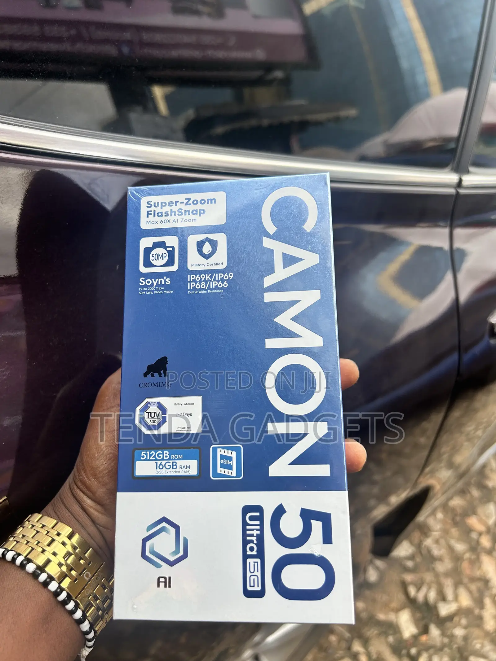 New Tecno Camon 50 Ultra 512 GB Gray