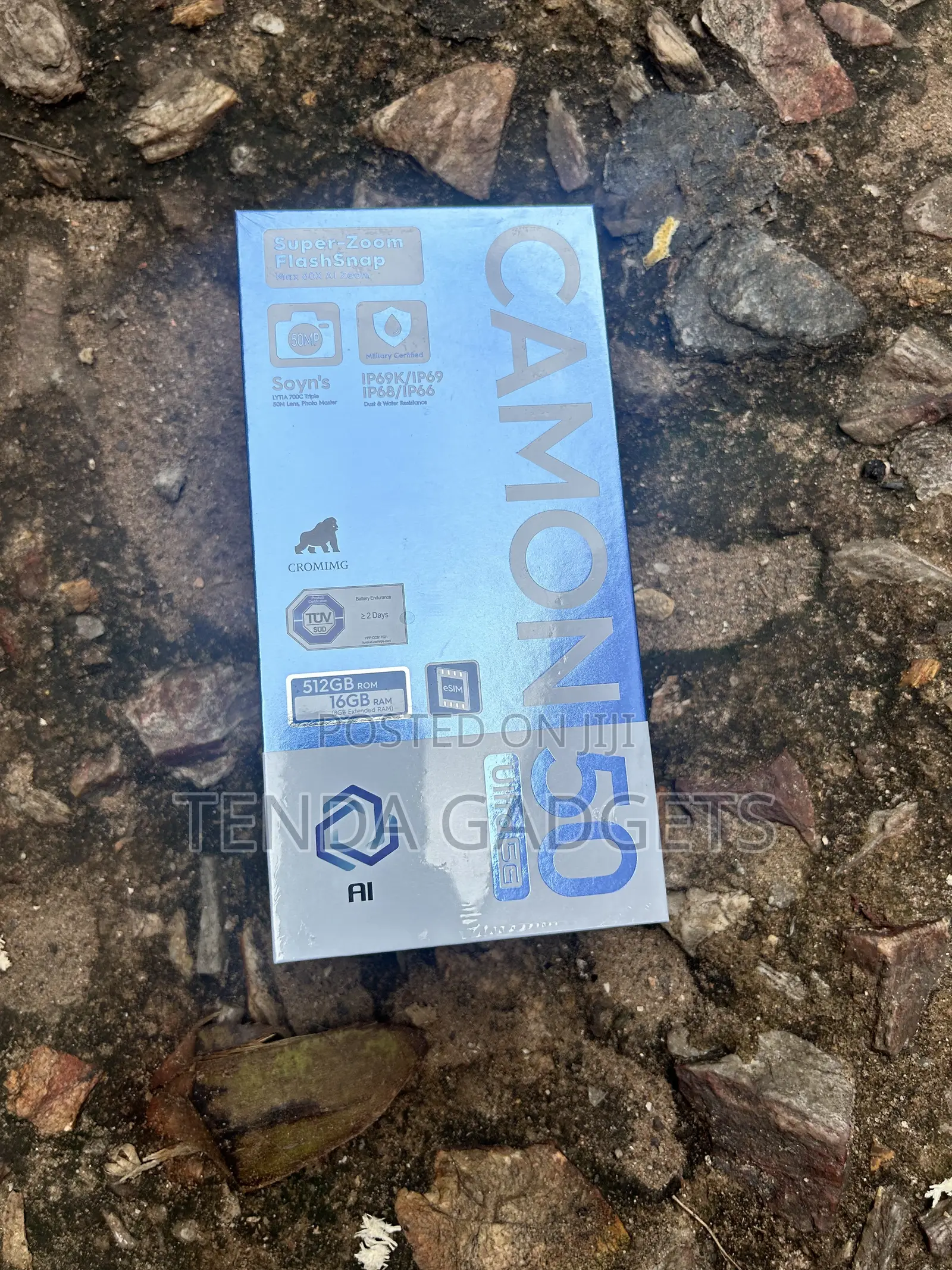 New Tecno Camon 50 Ultra 512 GB Gray